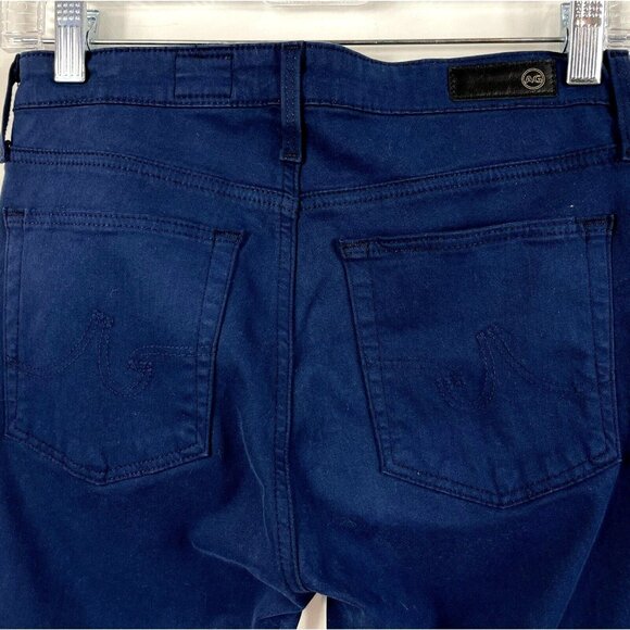 AG Adriano Goldschmied Womens Jeans Size 26 Prima Cigarette Leg Blue 5 Pocket - Picture 4 of 7
